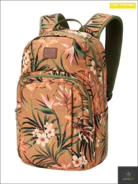 25L Backpack, Recycled Polyester/Nylon, Padded Laptop Compartment, Water
